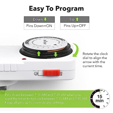 BN-LINK 24 Hour Timer for Home Automation and Energy Saving