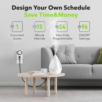 BN-LINK 24 Hour Timer for Home Automation and Energy Saving