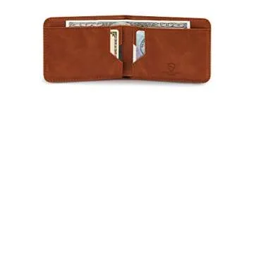 Vaultskin MANHATTAN Slim RFID Wallet for Men - Minimalist Leather Card Holder