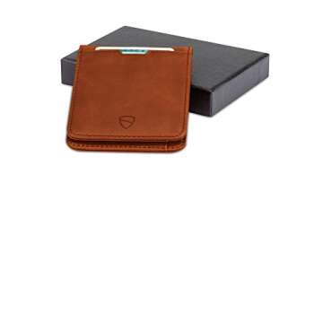 Vaultskin MANHATTAN Slim RFID Wallet for Men - Minimalist Leather Card Holder