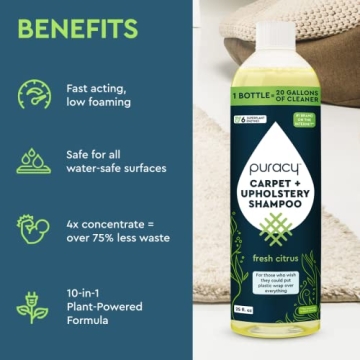 Puracy Professional Carpet Cleaner for Pets and Stains