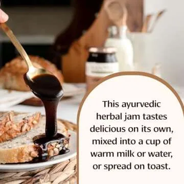 Banyan Botanicals Chyavanprash – Organic Ayurvedic Herbal Jam with Raw Honey, Amla & Ashwagandha – Vitalizing Superfood Immune Support Supplement* – 9.4 oz – Non GMO Sustainably Sourced Gluten Free