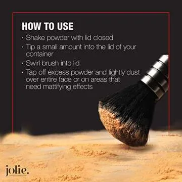 Jolie Loose Translucent Face Powder for Flawless Skin
