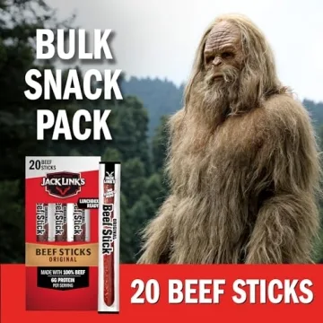 Jack Link's Beef Sticks - 100% Beef Protein Snacks