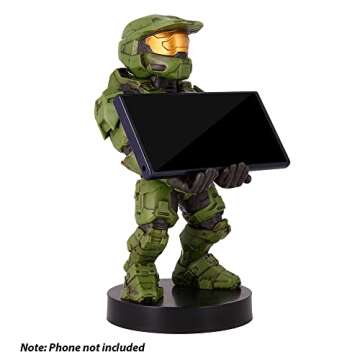 Exquisite Gaming: Halo: Master Chief Mobile Phone & Controller Holder