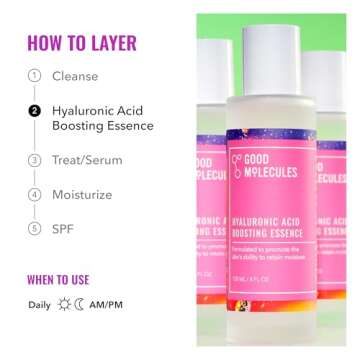 Good Molecules Hyaluronic Acid Boosting Essence - Hydrating Serum