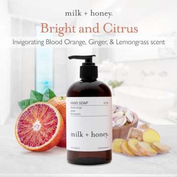 milk + honey Liquid Hand Soap No. 35 - Nourishing Hand Wash