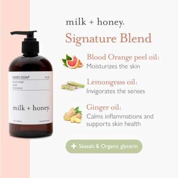 milk + honey Liquid Hand Soap No. 35 - Nourishing Hand Wash