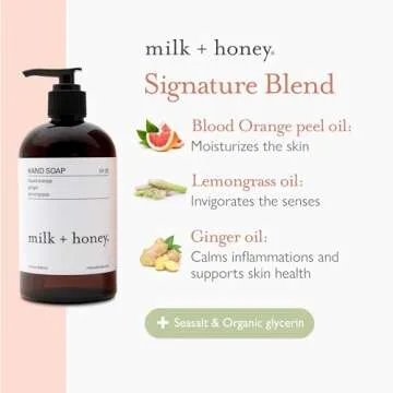 milk + honey Liquid Hand Soap No. 35 - Nourishing Hand Wash