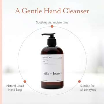 milk + honey Liquid Hand Soap No. 35 - Nourishing Hand Wash