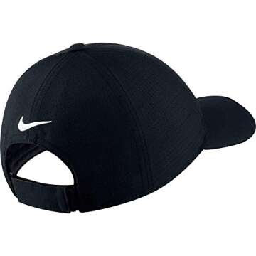NIKE Women's AeroBill Legacy 91 Perforated Cap, Black/Anthracite/White, One Size