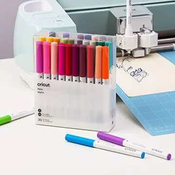 Cricut 30 Count Extra Fine Point Pens for Crafting