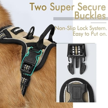 No-Pull Dog Harness - Adjustable Soft Vest for Small Dogs