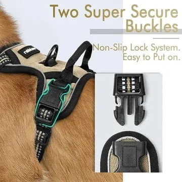 No-Pull Dog Harness - Adjustable Soft Vest for Small Dogs