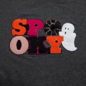 MOUSYA Halloween Spooky Sweatshirt for Women - Chenille Top