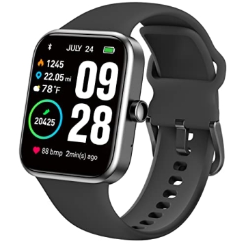 TOZO S2 44mm Smart Watch Fitness Tracker with Alexa