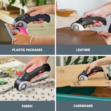Cordless Electric Scissors for Cardboard & Fabric
