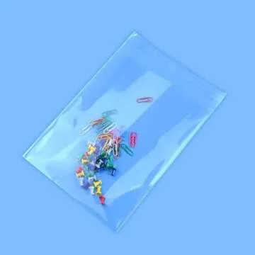 iMailer - 200 Count - 5" x 7" Cellophane Bags Self Sealing - Resealable Clear Poly Cello Bags for A2 A4 A6 Cards & Envelopes, Bakery, Cookies, Treats