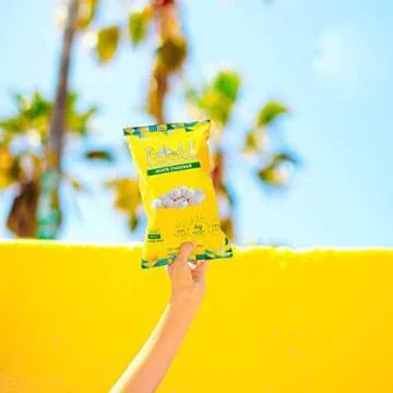 Taali White Cheddar Water Lily Pops 10-Pack - Healthy Crunchy Snacks