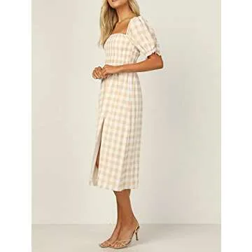 R.Vivimos Women's Cotton Summer Dress - Chic Boho Style