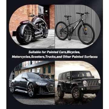 Pocartiffic Car Scratch Repair, White Car Paint Touch up, Premium Car Scratch Remover for Deep Scratches, Precise Automotive Paint Color Matching (White)