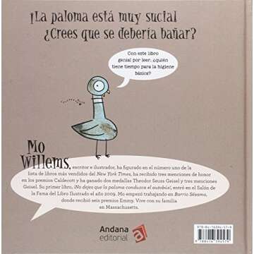 La Paloma Necesita Un Baño - Engaging Spanish Children's Book