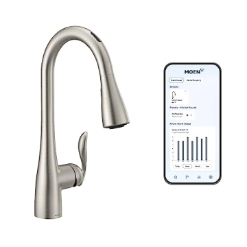 Moen Arbor Touchless Kitchen Faucet with Voice Control & Power Boost