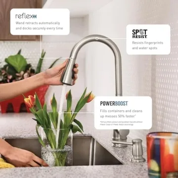 Moen Arbor Touchless Kitchen Faucet with Voice Control