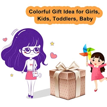 ECADY Colorful Snap Hair Clips Set - 100pcs for Girls