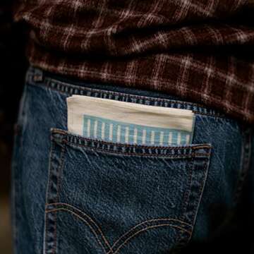 Topdrawer Japanese Handkerchief, 100% Cotton, Bamboo Pattern, Black