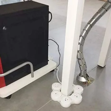 Compact Power Cord Charger with USB Ports & Multi Outlets