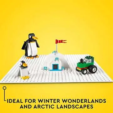 LEGO Classic White Baseplate for Endless Creativity and Fun