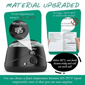 Digital Waxing Kit for Men and Women with 51 Accessories