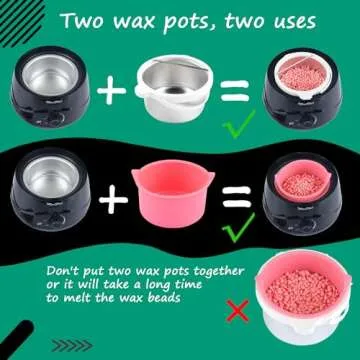 Digital Waxing Kit for Men and Women with 51 Accessories