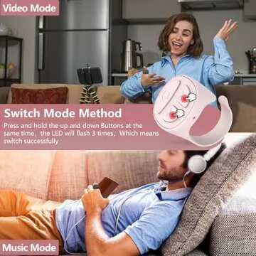 STDFORU TikTok Scrolling Ring - Bluetooth Remote Control