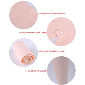 EVERSWE Girls Dance Tights - Microfiber Comfort (2-4)