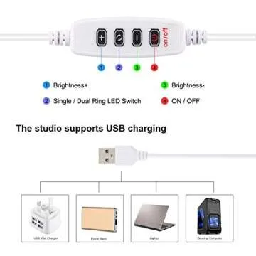 Portable Photography Light Box for Small Items - Perfect Shots