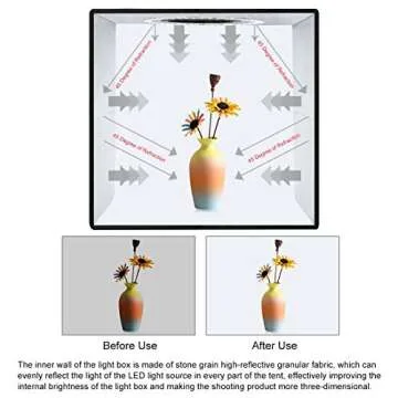 Portable Photography Light Box for Small Items - Perfect Shots