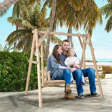 Tangkula 770lbs Durable Porch Swing Frame for Outdoor Fun