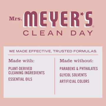 MRS. MEYER'S CLEAN DAY All-Purpose Cleaner Spray, Limited Edition Rose, 16 fl. oz - Pack of 3