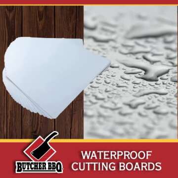 Disposable Cutting Boards | 30 Count Box | Home Or Commercial Cutting Board Use | Home Safe For Electric Knife Or Chef Knife | This Extra Large Cutting Board Is Great To Use As A Brisket Cutting Board