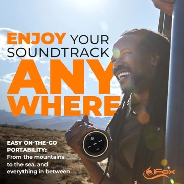 iFox Bluetooth Shower Speaker - Waterproof & Handy