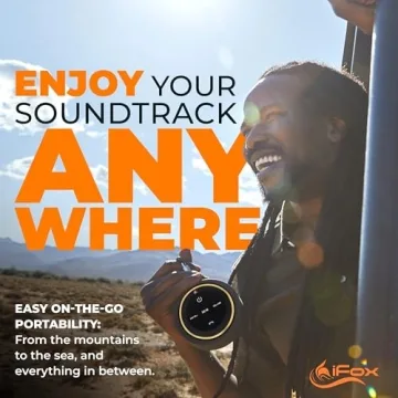 iFox Bluetooth Shower Speaker - Waterproof & Handy