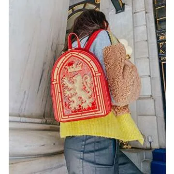 Harry Potter Danielle Nicole x Gryffindor Stained Glass Backpack