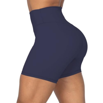 Sunzel High Waist Bike Shorts - Non-See-Through Comfort