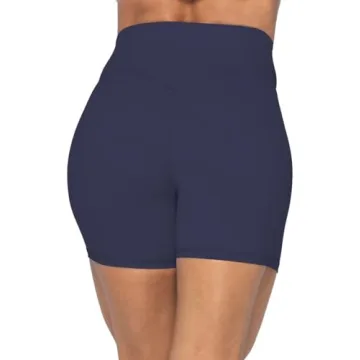 Sunzel High Waist Bike Shorts - Non-See-Through Comfort