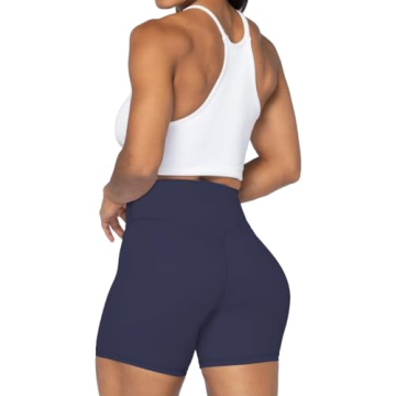 Sunzel High Waist Bike Shorts - Non-See-Through Comfort