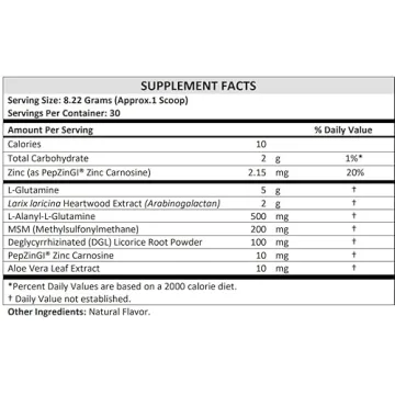 Healthy Gut Vegan Formula | L-Glutamine for Digestive Support