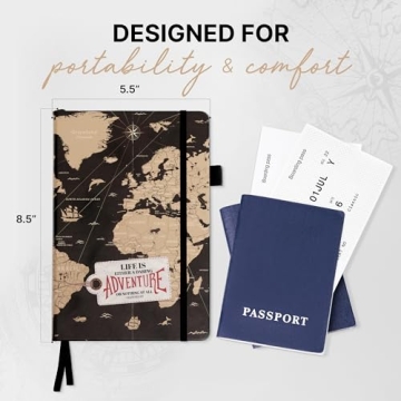 Prazoli Couples Adventure Book | Travel Journal & Keepsake