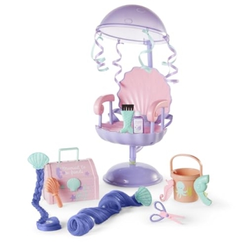 Mermaid Salon Playset with Color Changing Hair Extensions
